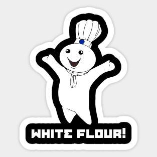 pillsbury doughboy white flour 1 Sticker